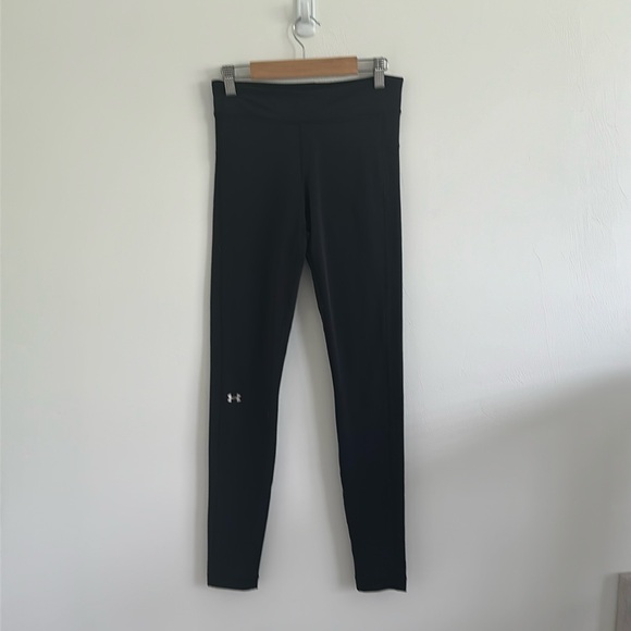Under Armour Full Length Black Leggings - Picture 1 of 2